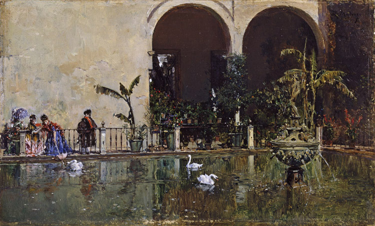 Pool in the Alcazar of Seville (nn02)